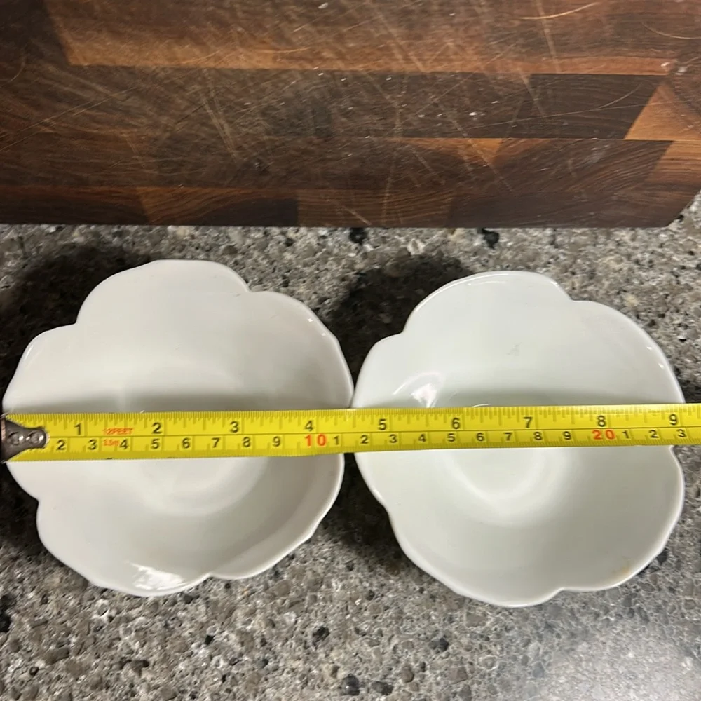 Pier 1 vintage lotus bowls - 2 total
